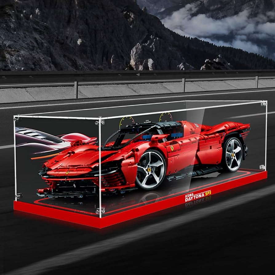 Amazon.co.jp: PIPART アクリルディスプレイケース Lego42143